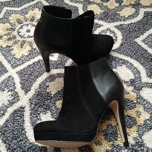 Black Heeled Booties
